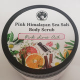 Pink Lime Aid-- Pink Himalayan Sea Salt Body Scrub