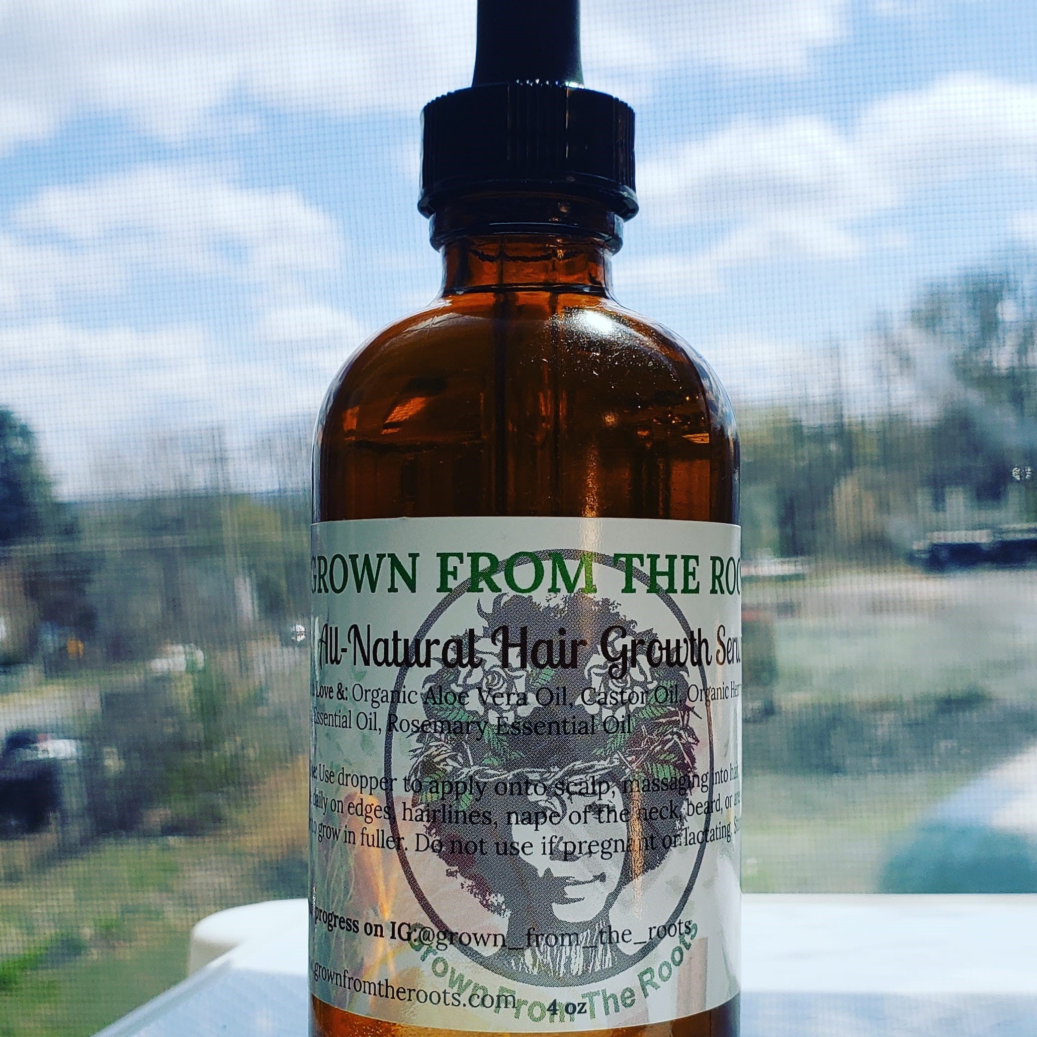 All-Natural Hair Growth Serum