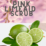 Pink Lime Aid-- Pink Himalayan Sea Salt Body Scrub